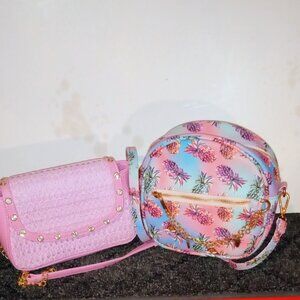 BEAUTIFUL LOT OF 2 "UNDERONESKY" HANDBAGS OF BEAUTY